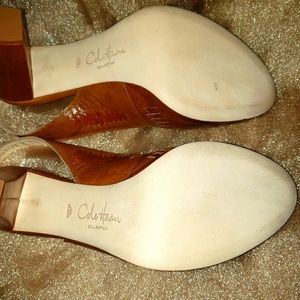 Cole Haan Lina Sandal cuoio /Whiskey size 8.5   D2